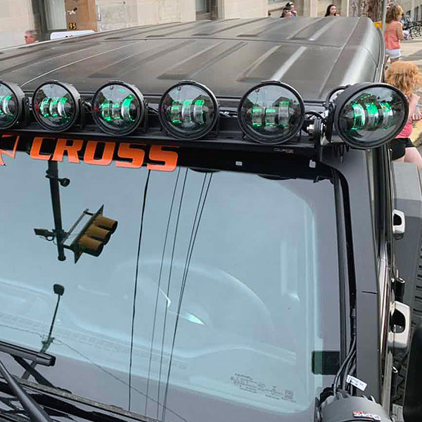 Quake LED Light Bar Mounting Kit Use a said Perch to mount and rotate a POD to create a wider beam of Light - QLB980 - Quake LED