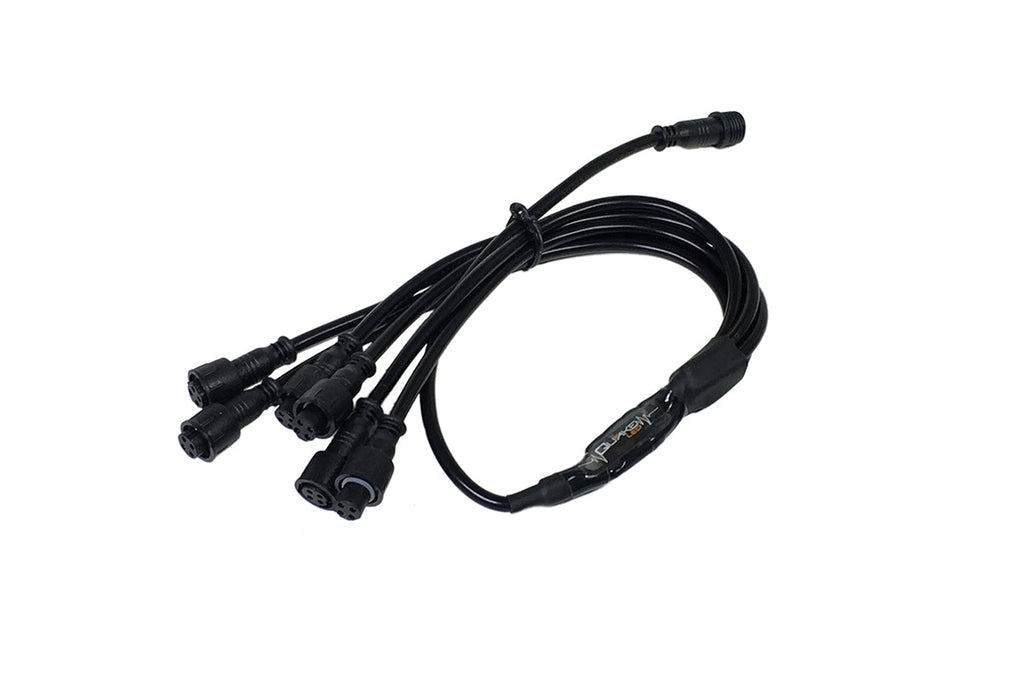 Quake LED Whip Light Power Cord Splitter Whip Light Power Cord Splitter - QW889 - Quake LED