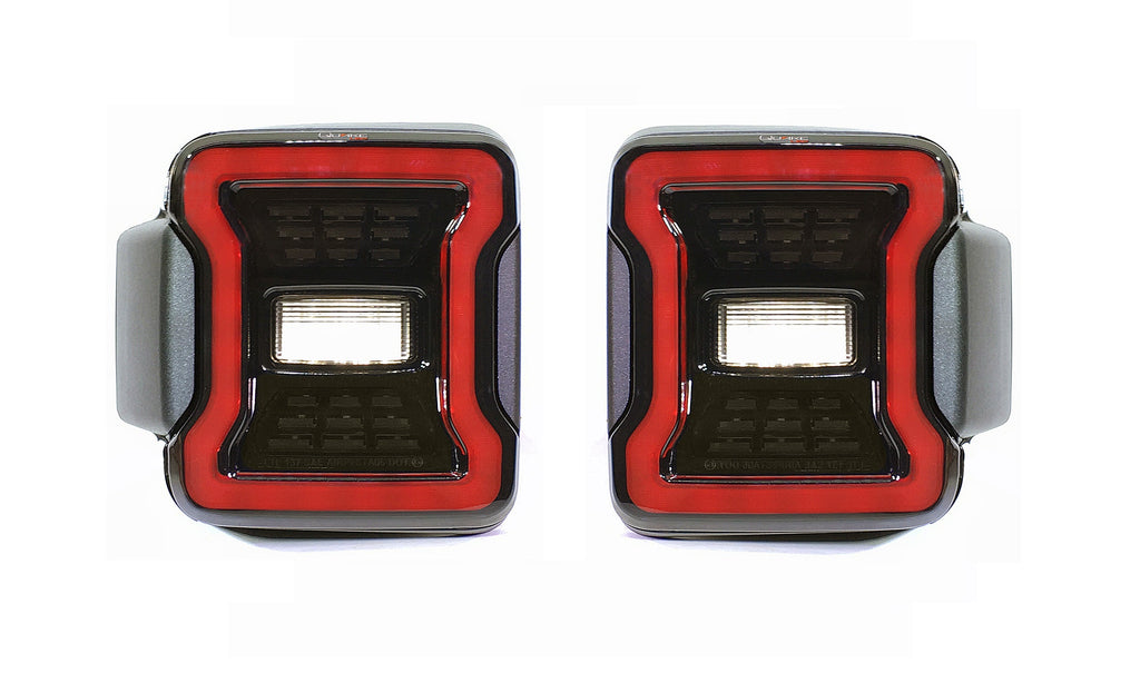 Quake LED Tail Light You gotta check out Quake LED's new Jeep Wrangler JL tail lights - QTE558 - Quake LED