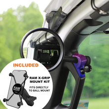 Load image into Gallery viewer, Gladiator JT A-Pillar Side Mirrors with Base Mount Driver AND Passenger