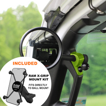 Load image into Gallery viewer, Gladiator JT A-Pillar Side Mirrors with Base Mount Driver AND Passenger