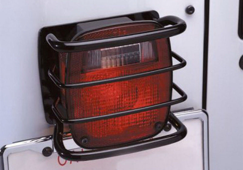 Rampage Light Covers and Guards Rampage 1976-1983 Jeep CJ5 Taillight Euroguards - Black