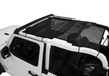Load image into Gallery viewer, Rampage Soft Tops Rampage 2018-2019 Jeep Wrangler(JL) Sport 2-Door Mesh Shade Top - Black