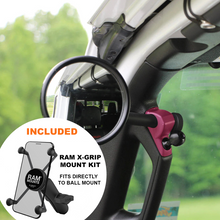 Load image into Gallery viewer, Gladiator JT A-Pillar Side Mirrors with Base Mount Driver AND Passenger