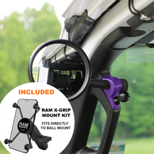 Load image into Gallery viewer, Gladiator JT A-Pillar Side Mirrors with Base Mount Driver AND Passenger