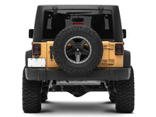 Load image into Gallery viewer, Raxiom Tail Lights Raxiom 07-18 Jeep Wrangler JK Axial Series LED Halo Tail Lights- Black Housing (Dark Smoked Lens)