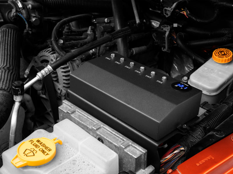 Raxiom Throttle Controllers Raxiom 07-18 Jeep Wrangler JK Control Box w/ Switch Panel