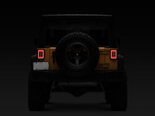 Load image into Gallery viewer, Raxiom Tail Lights Raxiom 07-18 Jeep Wrangler JK JL Style LED Tail Lights- Black Housing - Red Lens