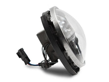 Load image into Gallery viewer, Raxiom Headlights Raxiom 07-18 Jeep Wrangler JK LED Halo Headlights- Black Housing (Clear Lens)