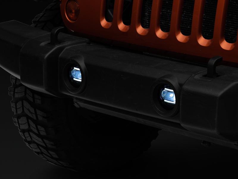 Raxiom Headlights Raxiom 07-22 Jeep Wrangler JK/JL Axial Series LED Fog Lights