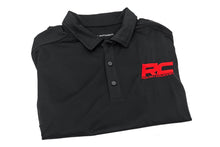 Load image into Gallery viewer, Rough Country Polo | Rough Country Logo | Black | Moisture Wicking | Size 2XL