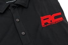 Load image into Gallery viewer, Rough Country Polo | Rough Country Logo | Black | Moisture Wicking | Size M