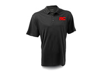 Load image into Gallery viewer, Rough Country Polo | Rough Country Logo | Black | Moisture Wicking | Size Large