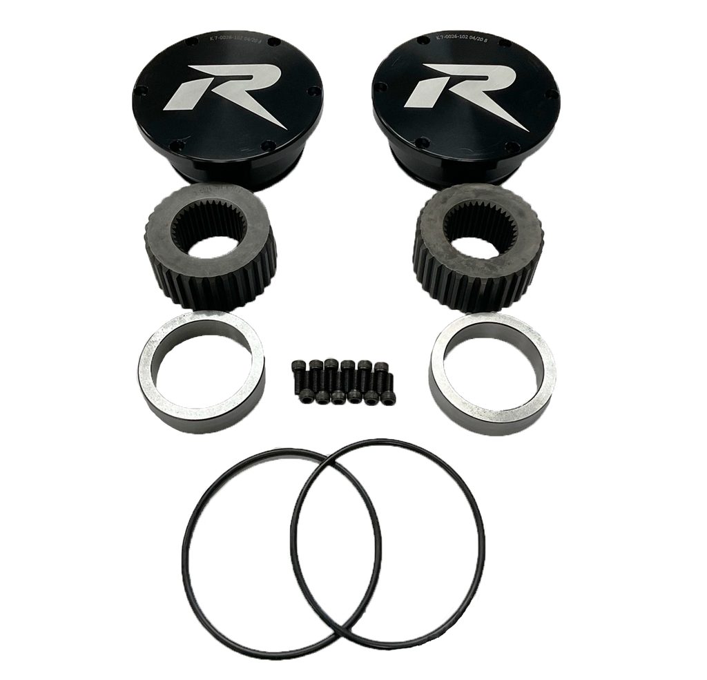 Revolution Gear & Axle Front Axle Kits Dana 60 Super Duty 35 Spline 2005+ Drive Flange Kit Revolution Gear - D60S-Flange-Kit