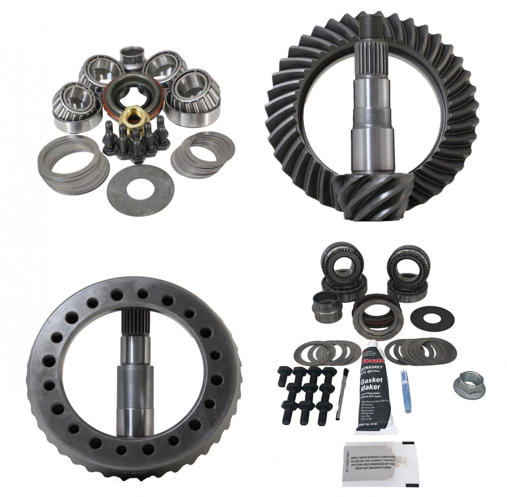 Revolution Gear & Axle Gear Packages Jeep TJ 1996-02 4.88 Ratio Gear Package (D44Thick-D30) with Koyo Bearings Revolution Gear and Axle - Revolution Gear & Axle - Rev-TJ-D44-488T-K