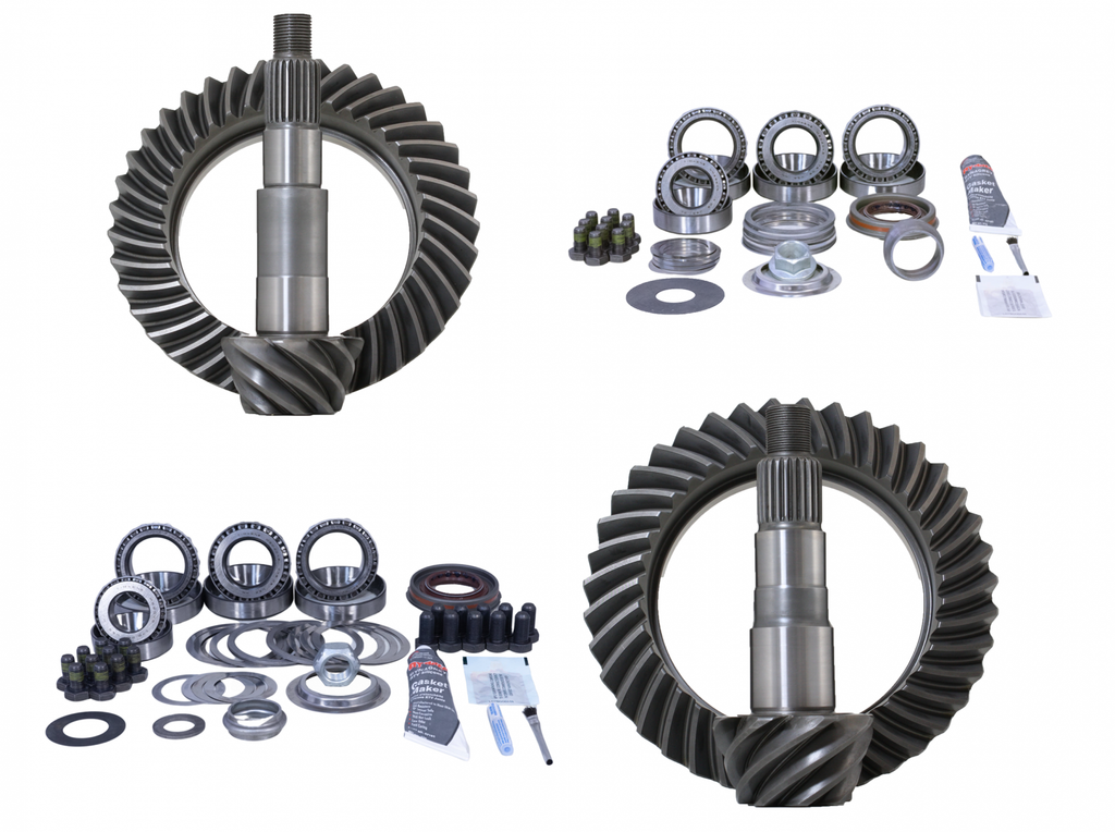 Revolution Gear & Axle Gear Packages Jeep Wrangler JK Rubicon 5.38 Ratio Timken Bearing Gear Package Revolution Gear - Rev-JK-Rub-538