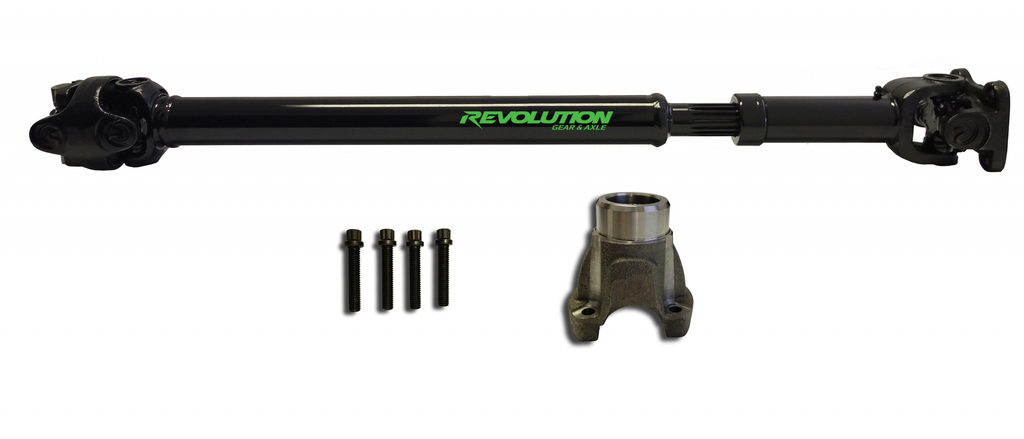 Revolution Gear & Axle Drive Shaft Jeep Wrangler JL Front 1310 CV Driveshaft Sahara 2 or 4 Door Flange Style Revolution Gear - REV-DS-JL-1310F-SAH-F