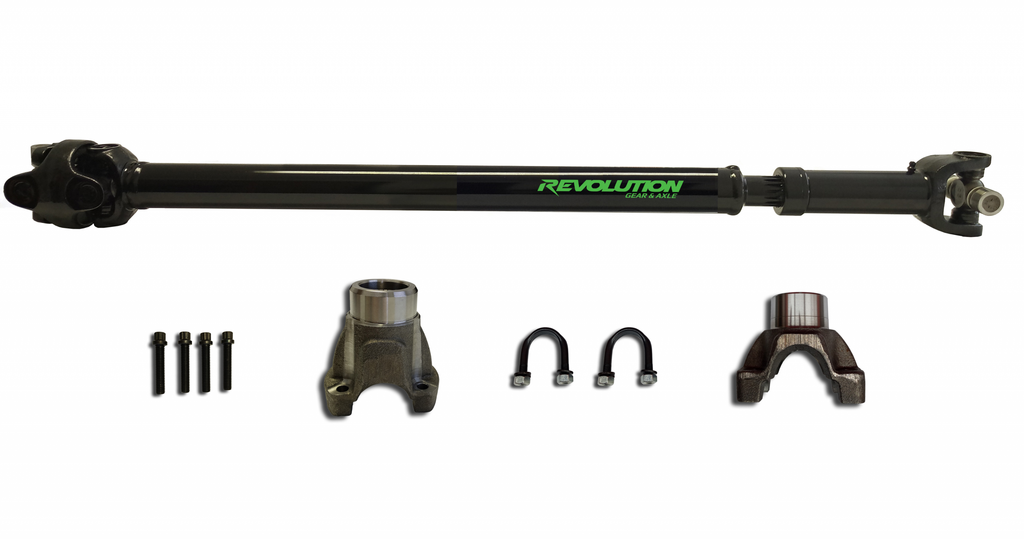 Revolution Gear & Axle Drive Shaft Jeep Wrangler JL Rear 1310 CV Driveshaft Sport 4Dr M200 Diff w/ Pinion Yoke Revolution Gear - REV-DS-JL-1310R-SP-M200-4D-PY