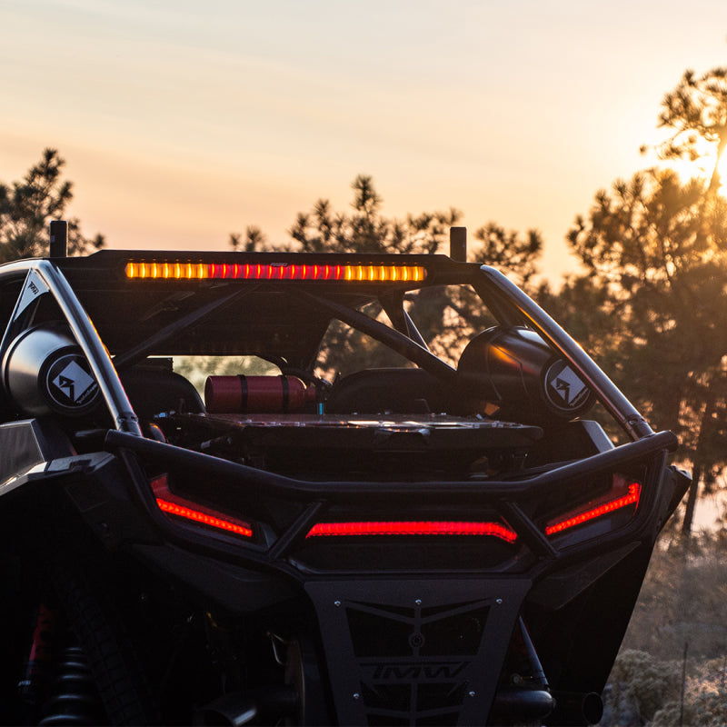 Rigid Industries Tail Lights Rigid Industries 28in Chase Light Bar Universal - Rear Facing 27 Mode 5 Color LED Light Bar