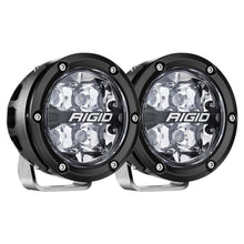 Load image into Gallery viewer, Rigid Industries Light Bars &amp; Cubes Rigid Industries 360-Series 4in LED Off-Road Spot Beam - RGBW (Pair)