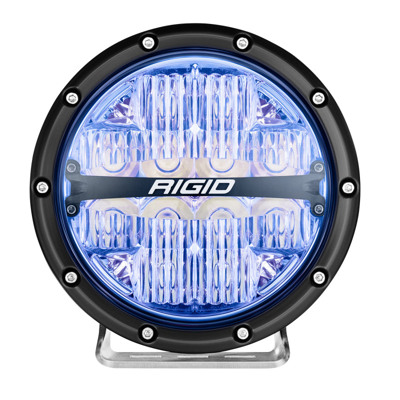 Rigid Industries Light Bars & Cubes Rigid Industries 360-Series 6in LED Off-Road Drive Beam - RGBW (Pair)