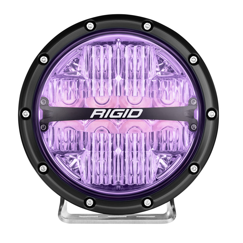 Rigid Industries Light Bars & Cubes Rigid Industries 360-Series 6in LED Off-Road Drive Beam - RGBW (Pair)