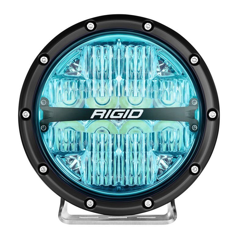 Rigid Industries Light Bars & Cubes Rigid Industries 360-Series 6in LED Off-Road Drive Beam - RGBW (Pair)