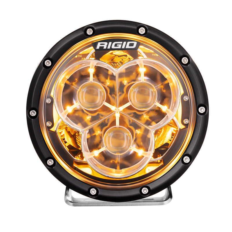 Rigid Industries Light Bars & Cubes Rigid Industries 360-Series Laser 6in Amber Backlight
