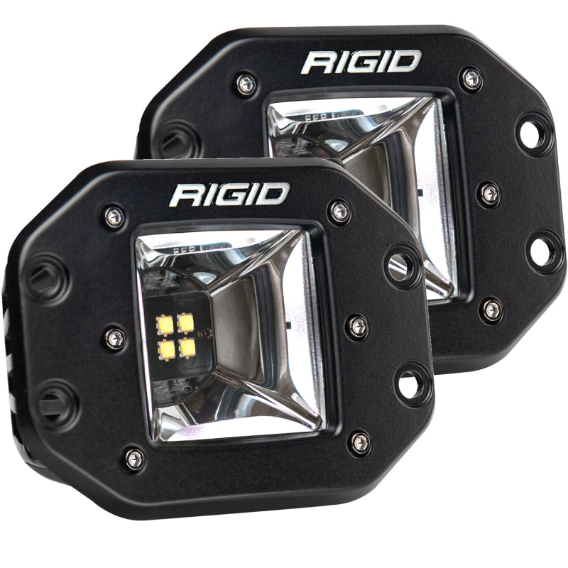 Rigid Industries Light Bars & Cubes Rigid Industries Radiance+ Scene RGBW Flush Mount - Pair