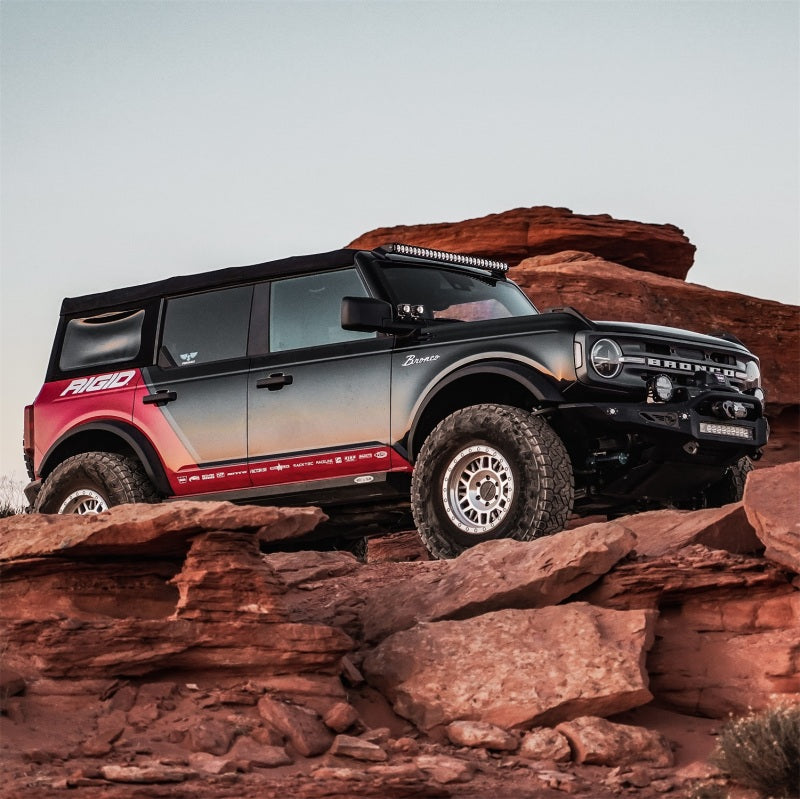 Rigid Industries Light Bars & Cubes Rigid Industries Revolve 10in Bar w/Amber Trim Ring