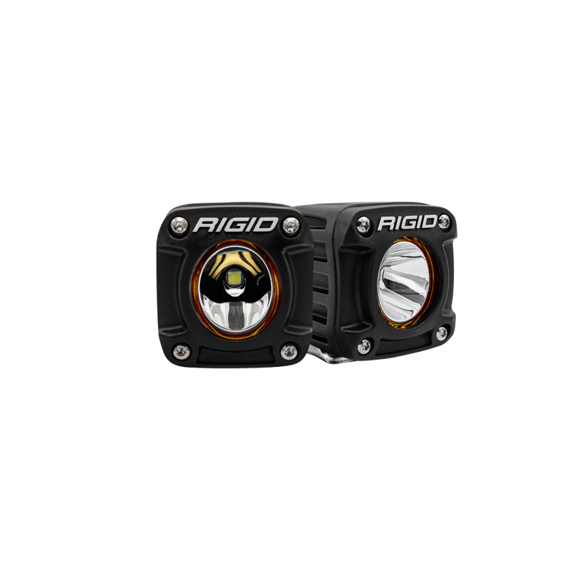 Rigid Industries Light Bars & Cubes Rigid Industries Revolve Pod w/White Trim Ring - Pair