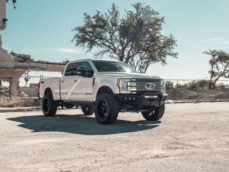Road Armor Bumpers - Steel Road Armor 17-20 Ford F-250 SPARTAN Front Bumper Bolt-On Pre-Runner Guard - Tex Blk