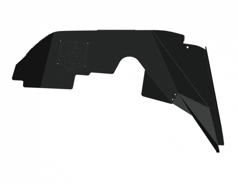 Road Armor Fenders Road Armor 18-20 Jeep Wrangler JL Stealth Front Fender Liner Body Armor - Black Steel