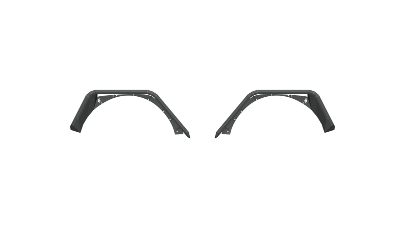 Road Armor Fender Flares Road Armor 18-20 Jeep Wrangler JL Stealth Rear Fender Flare Body Armor - Tex Blk
