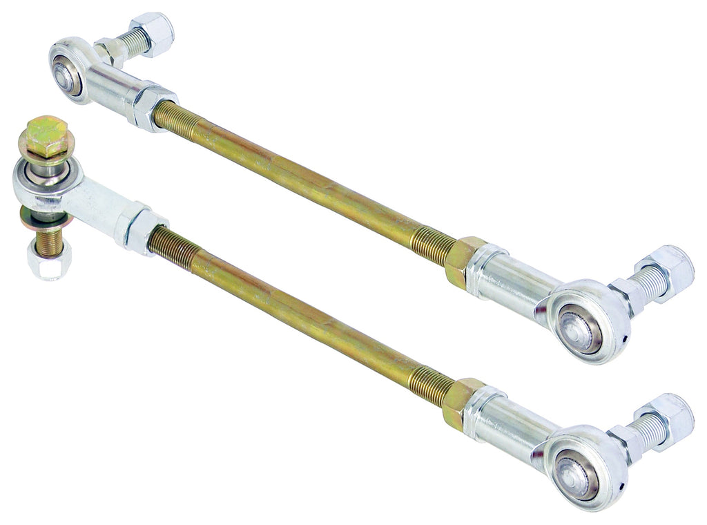 RockJock 4x4 Sway Bar Kit Adjustable Sway Bar End Link Kit for JL/JT Front (8 1/2 Inch Long Rods w/ heim joints and Jam Nuts pair) RockJock 4X4 - RockJock 4x4 - RJ-243100-101