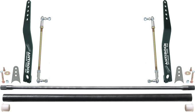 RockJock 4x4 Sway Bar Kit Antirock Sway Bar Kit Universal 45 Inch Bar 20 Inch Bent Steel Arms RockJock 4x4 - RockJock 4x4 - CE-9902-20B