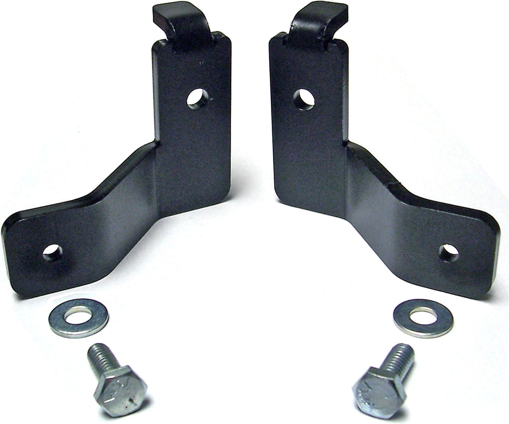RockJock 4x4 Brake Line Relocation Bracket Brake Line Relocation Bracket Kit 07-18 Wrangler JK Front RockJock 4x4 - RockJock 4x4 - CE-9807FBLBK