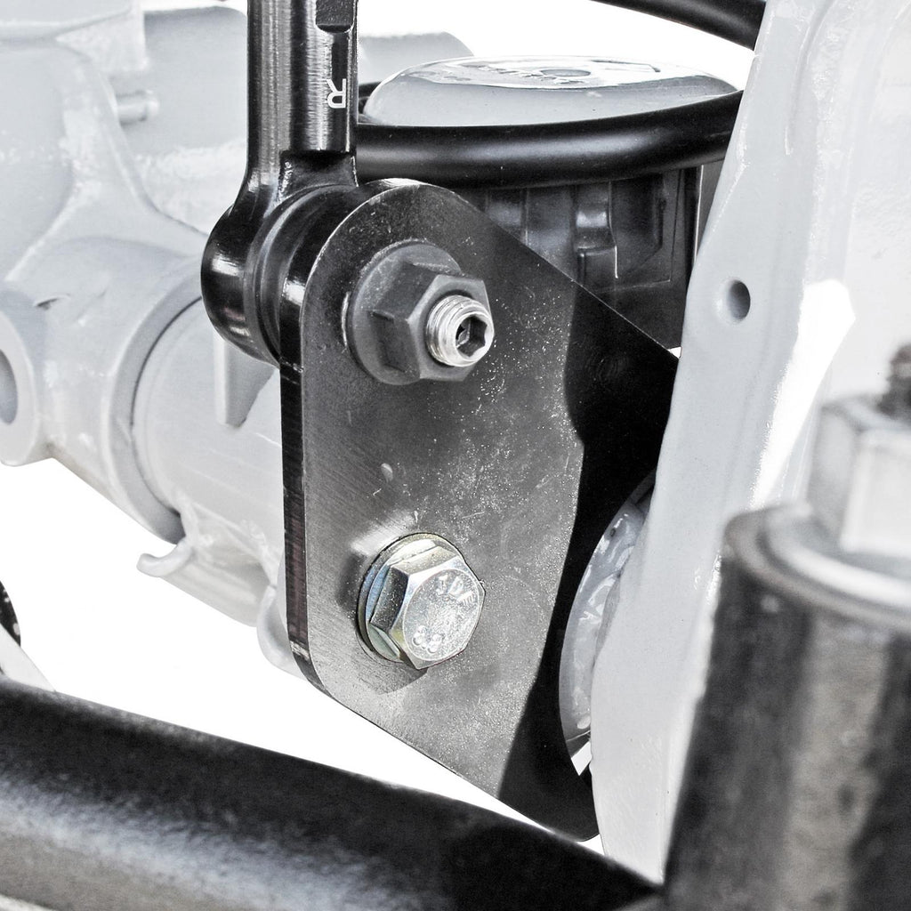 RockJock 4x4 Power Steering Kits Currectlync JL/JT High Steer Kit for Ram Assist Incl Knuckles Drag Link Tie Rod Trac Bar Reloc/Ram Mount Axle Bracket Ram Assist Tie Rod Clamp - RockJock 4x4 - RJ-440000-101