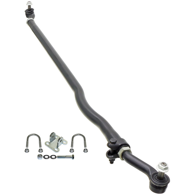 RockJock 4x4 Steering Tie Rod Currectlync Tie Rod 07-18 Wrangler JK Bolt-On 1 1/2 Inch Diameter Tube Construction Forged Tie Rod Ends Includes Jam Nuts And Adjusters RockJock 4x4 - RockJock 4x4 - JK-9704TR