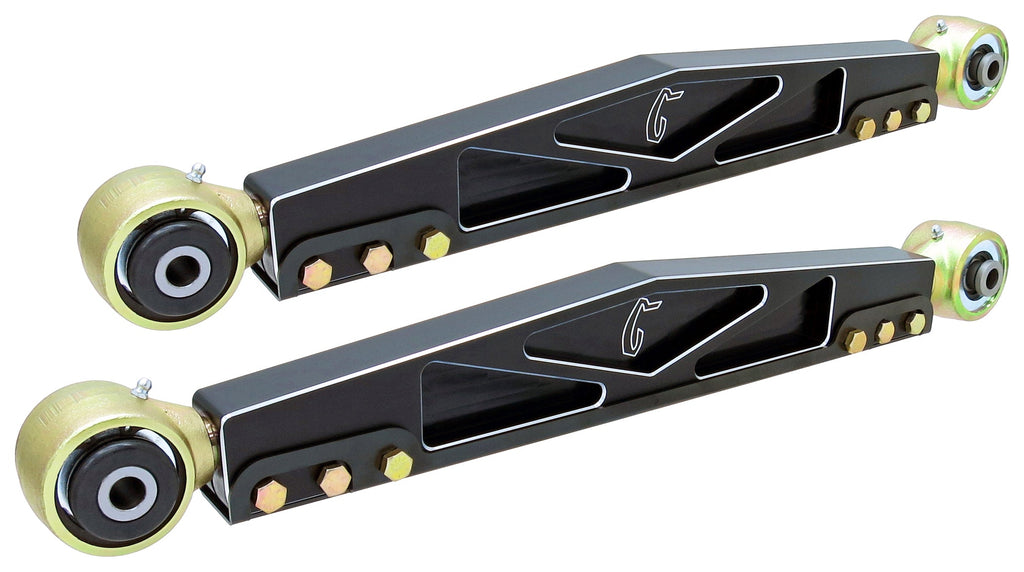 RockJock 4x4 Suspension Control Arm Johnny Joint Billet Aluminum Control Arms 07-Up Wrangler JK and JL Rear Lower Adjustable Pair RockJock 4x4 - RockJock 4x4 - CE-9807RLAB
