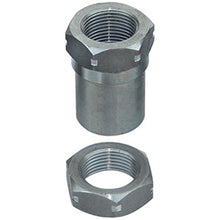 Load image into Gallery viewer, RockJock 4x4 Weld In Bung Threaded Bung With Jam Nut 1 Inch-14 Left Hand Thread Set RockJock 4x4 - RockJock 4x4 - CE-9113BL