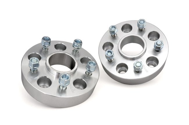 Rough Country Wheel Spacer 1.5 Inch Wheel Spacers Pair Aluminum 99-10 Grand Cherokee W 06-10 :Commander XK 07-18 Wrangler JK Rough Country - Rough Country - 1091