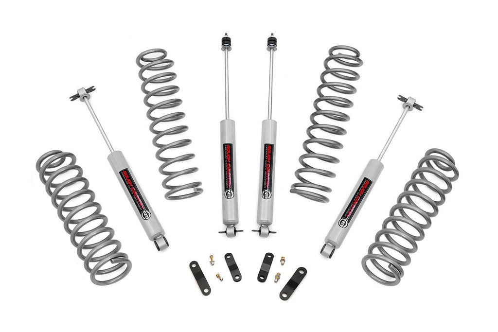 Rough Country Lift Kits 2.5 Inch Jeep Suspension Lift Kit 07-18 Wrangler JK Unlimited - Rough Country - 67930