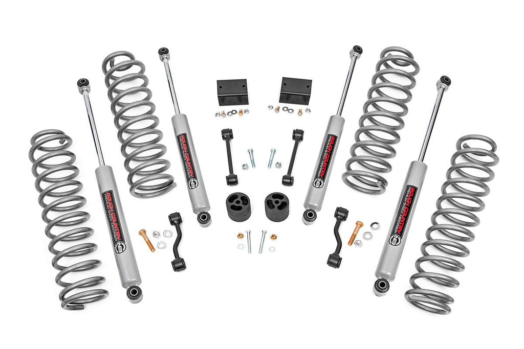 Rough Country Lift Kits 2.5 Inch Jeep Suspension Lift Kit Springs 18-20 Wrangler JL Rubicon Rough Country - Rough Country - 66630