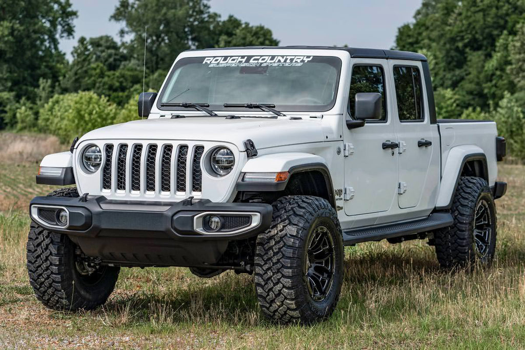 Rough Country Lift Kits 2.5 Inch Jeep Suspension Lift Kit Springs For 20-21 JT Gladiator Rough Country - Rough Country - 64830B