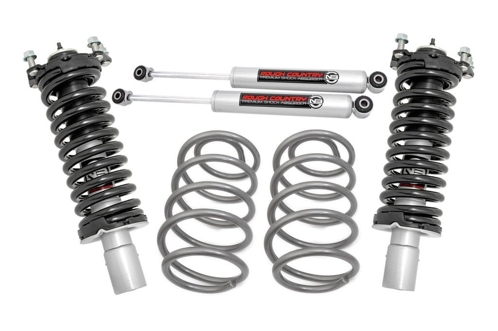 Rough Country Lift Kits 2.5 Inch Lift Kit N3 Front Struts 08-12 Jeep Liberty KK 4WD Rough Country - Rough Country - 68731