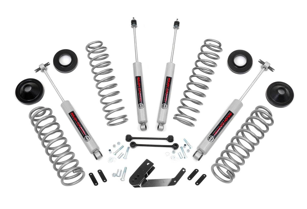 Rough Country Lift Kits 3.25 Inch Jeep Suspension Lift Kit 07-18 Wrangler JK Rough Country - Rough Country - PERF693