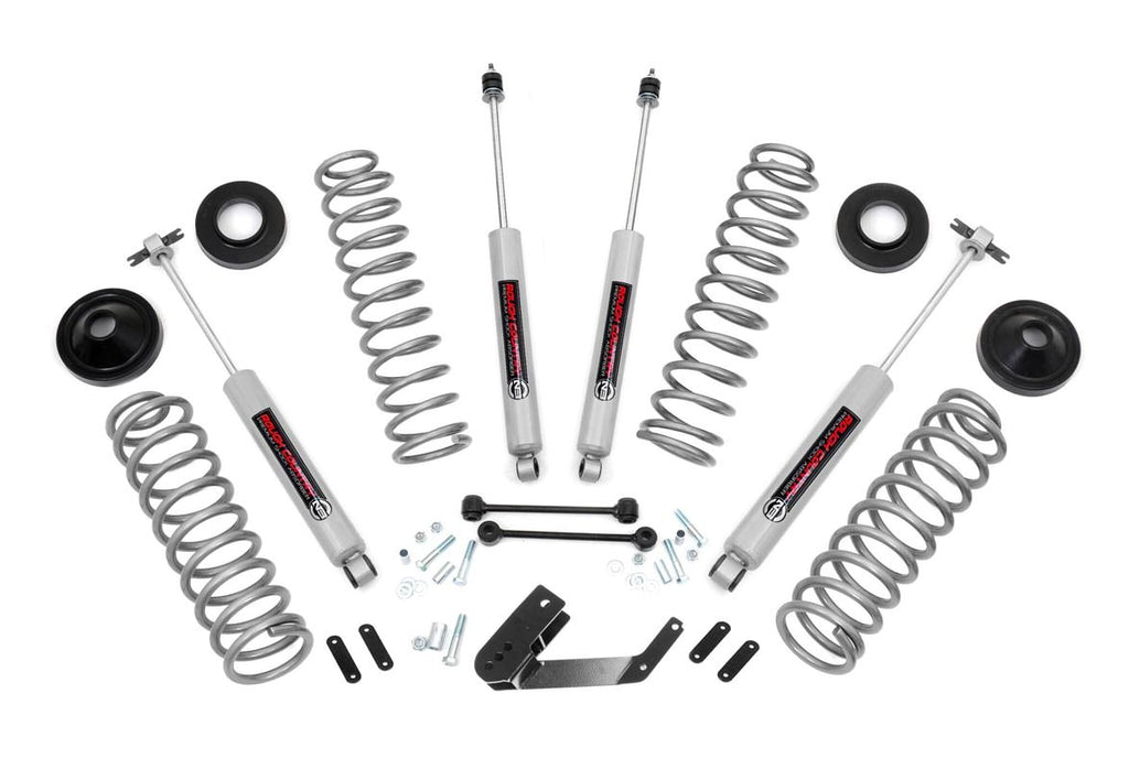 Rough Country Lift Kits 3.25 Inch Jeep Suspension Lift Kit 07-18 Wrangler JK Rough Country - Rough Country - PERF693