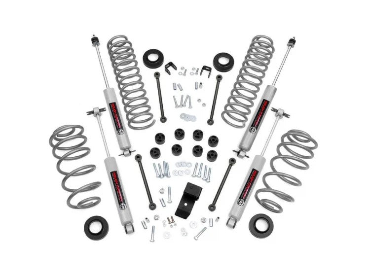 Rough Country Lift Kits 3.25 Inch Jeep Suspension Lift Kit 4 Cyl 04-06 Wrangler TJ Unlimited Rough Country - Rough Country - 643.20