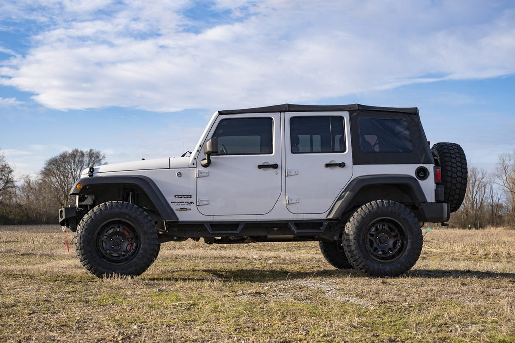 Rough Country Lift Kits 3.25 Inch Jeep Suspension Lift Kit w/V2 Shocks 07-18 Wrangler JK Unlimited Rough Country - Rough Country - 66970